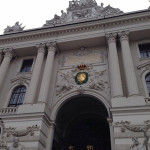 Vienna palazzo imperiale di Hofburg