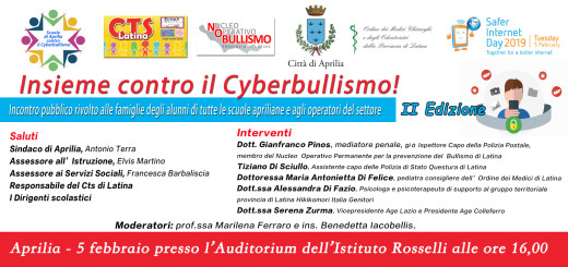flayer convegno cyberbullismo