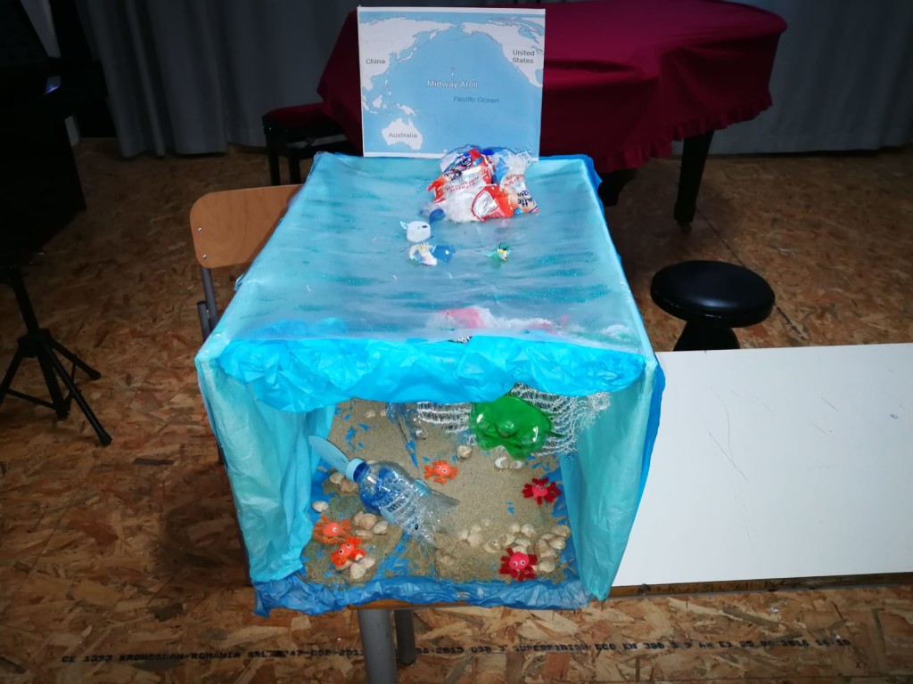 The plastic island