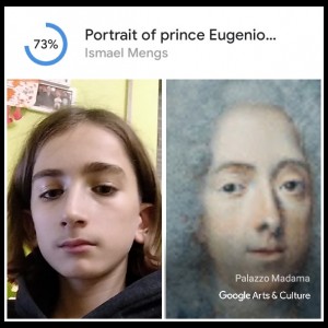 art selfie